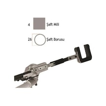 Baco Zeytin Silkeleme Aparatı 26 Mm-4 Köşe-komple Set