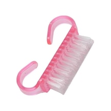 Koodmax Mini Tırnak Temizleme Fırçası Tırnak Toz Temizleme Fırçası Pembe