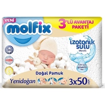 Molfix Yenidoğan İzotonik Sulu Islak Havlu 150 Yaprak