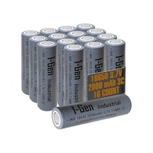 I-gen Industrial E001 Inr 18650 3.7v 2000 Mah 3c 7.4wh Li-ıon Şarjlı Pil Düz Başlı Lityum Pil 16'lı Paket