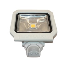 ESYLUX EL10810220 AFL SUN LED Projektör 50W 3000K IP65 Sensörlü Dış Mekan Bahçe Cephe Aydınlatma