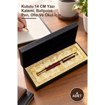 4 Adet Tükenmez Kalem Kutulu 14 Cm Yazı Kalemi, Ballpoint Pen, Ofis Ve Okul İçin 1