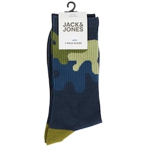Jack&jones Jacathletıc Camouflage Tennıs Sock Lacivert 001