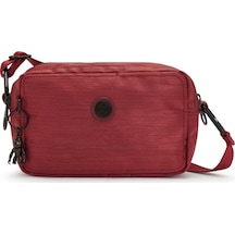Kipling KIPLING Milda Küçük Boy Omuz Çantası BORDO MUZE + WINE