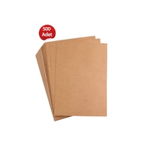 Kraft Araç Araba Oto Paspas Kağıdı Baskısız 500 Adet 35x50 Cm