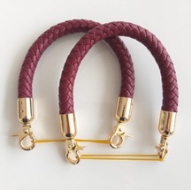 Angel Çanta Aksesuar Örme Çanta Sapı, Bordo Renk