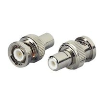 Electroon Bnc Erkek Rca Dişi Ara Fiş - 10Adet