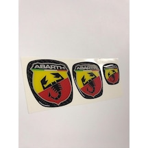 Stıcker Arma Punto Evo Abarth 3Lü Set
