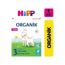 Hipp 3 Organik Keçi Sütü Bazlı Devam Sütü 400 Gr 2'li Paket