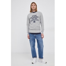 Jack & Jones Jack Jones Erkek Sweatshırt 12198356-grey Gri Jack & Jones Jack Jones Erkek Sweatshırt 12198356-grey Gri