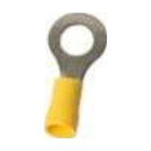 Izoleli Kablo Papucu Sarı M4 (25 Adet)