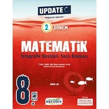 Okyanus Yayınları 8. Sınıf Matematik Update 2. Dönem Soru Bankası 2023