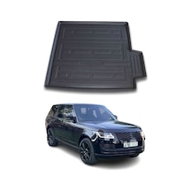 Land Rover Range Rover Vouge 2012+ Uyumlu Araca Özel Kauçuk Tpe Bagaj Havuzu Siyah