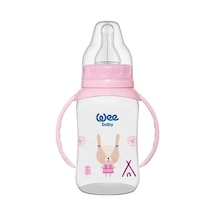 Wee Baby Pembe Klasik Kulplu PP 6-18 Ay 150 ML Biberon 137