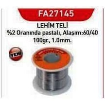 Acaroglu Fastbond 27145 Lehim Teli 1 Mm 100 Gr