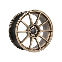 Akd-gx1377-01 17 İnç 5x114.3 Megane Corolla Qashqai Kadjar Uyumlu Et35 73.1 Matt Bronz 17 İnç Jant Takımı 4 Adet