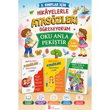 3.sınıflar İçin Hikayelerle Atasözleri Öğreniyorum 1 Ve 2 + Oku Anla Pekiştir
