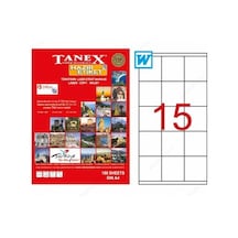 Tanex Tw-2115 - 70 X 56 MM Laser Etiket 100 Adet