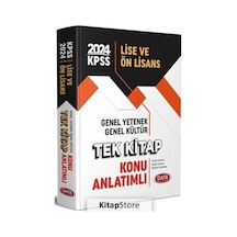 Kpss Lise Ve Ön Lisans Genel Yetenek - Genel Kültür Tek Kitap ...