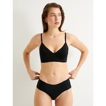 Koton Lazer Kesim Külot Brief Normal Bel Siyah 4slk30083mk Siyah