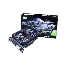 Dragos Cuda GTX1660TI GDDR6 192 Bit Hdmi Dvi Dp Çift Fan 6 Gb Ekran Kartı