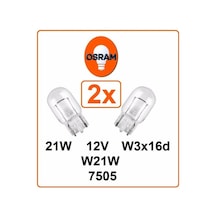 Osram T20 Park Ve Gündüz Farı Ampulü Tek Duy 2 Adet