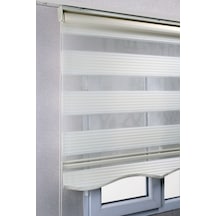 Etekli Krem Pileli Zebra Kaliteli Güneşlik Stor Perde