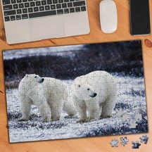 Kutup Ayısı 240 Parça Puzzle Yapboz-74509