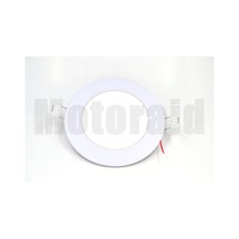 2 Adet Beyaz Işık 6w 12v Tavan Lamba Karavan Kabin Yuvarlak Aluminyum Gövde Mt-slım6be