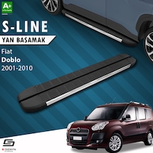 S-dizayn Fiat Doblo Uzun Şase S-line Krom Yan Basamak 223 Cm 2001