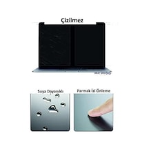 Macbook Air 13.6 İnç M2 M3 M4 Uyumlu Mat Anti Glare Ekran Koruyucu Yansima Onleyici Goz Yormayan Touch Id Retina Net Goruntu A2681 A3113 A3240 Şeffaf