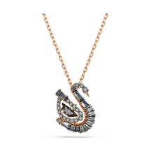 5764882 Swarovski Kolye Swan:pend Gry/ros Metalik