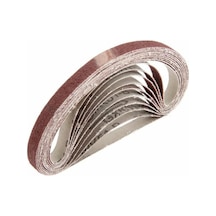 10 Adet 330 10mm Aşındırıcı Zımpara Kayışları Grit 80 Zımpara Taşlama Parlatma Araçları 150