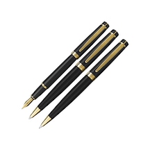 Scrikss 38 Siyah Altın 3 Lü Kalem Seti N11.3664