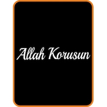 Allah Korusun Oto Özel Yeni Sticker Beyaz 40 8 Cm