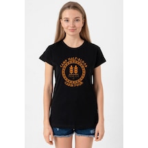 Camp Half Blood Demeter Siyah Kadın Tshirt SIYAH