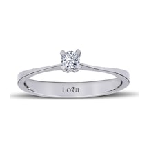 Lova G Renk 0,10 Karat Pırlanta Tektaş Yüzük - 1030051