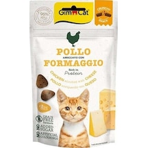 Gimcat Crunchy Snacks Tavuklu Ve Peynirli Tahılsız Kedi Ödülü 50 Gr