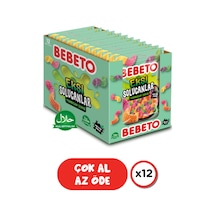 Sour Worms 80 Gr. Jelly 12'li Paket