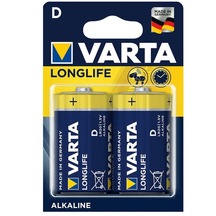 Varta 4120 Longlife Power Alkaline Büyük Boy D Pil 2'li