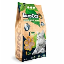 Eurodog&Eurocat Hızlı Topaklaşan Doğal Kedi Kumu 10 L