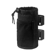 Polyester Bardak Tutucu Kese Çanta Su Şişesi Tutucu İçecek Bardak Kafesi Bisiklet, Bebek Arabası, Kruvazör, Mtb - Siyah