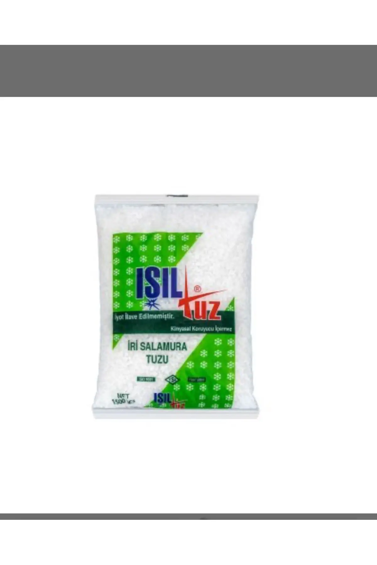İri Salamura Tuzu 1500 G Doğal Kaya Tuzu