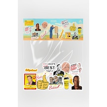 Better Call Saul Sticker Paketi 12 Parça Kaliteli Su Geçirmez Etiket Seti Çok Renkli