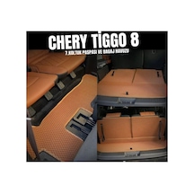 Chery Tiggo 8 Premium Eva Bagaj Havuzu + 3. Sıra Yeni Nesil Akıllı Eva Paspas 1. Sınıf A+++ Kalite