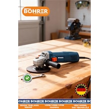 Böhrer Ba011211 Elektrikli 1200w Açılı Taşlama Makinesi - 1100rpm 125mm - 220v