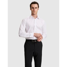 Pierre Cardin Erkek Beyaz Gömlek Desenli 50321023-vr013