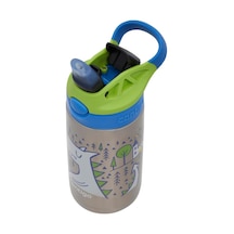 Gizmo Flip Dragon Çelik Çocuk Suluğu 380 Ml, Mavi