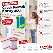 Çocuk Bebek Parmak Koruyucu Kapı Menteşe Parmak Koruyucu 10 Adet