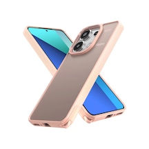 Xiaomi Redmi Note 13 Pro 4g Kılıf Elegant Kapak Pudra